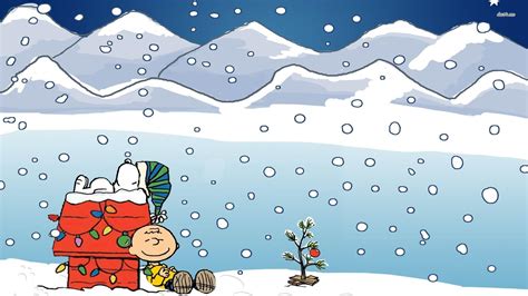 peanuts christmas wallpaper|More.